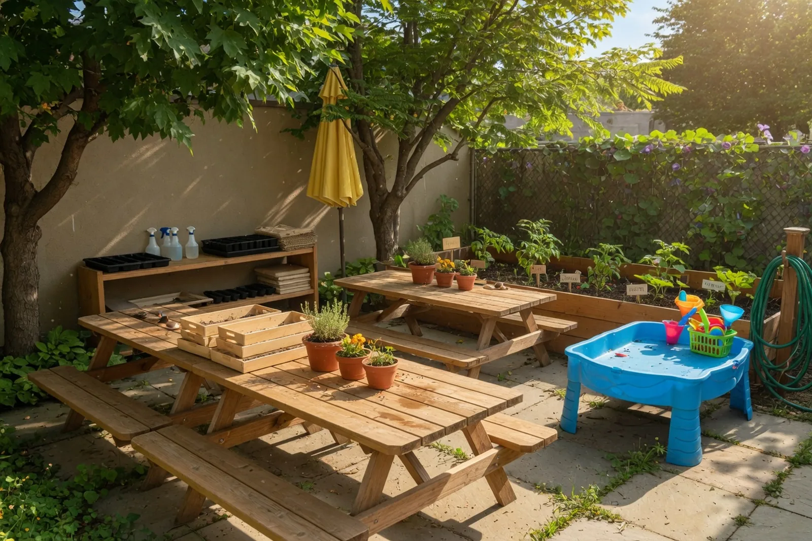 Summer Montessori environment